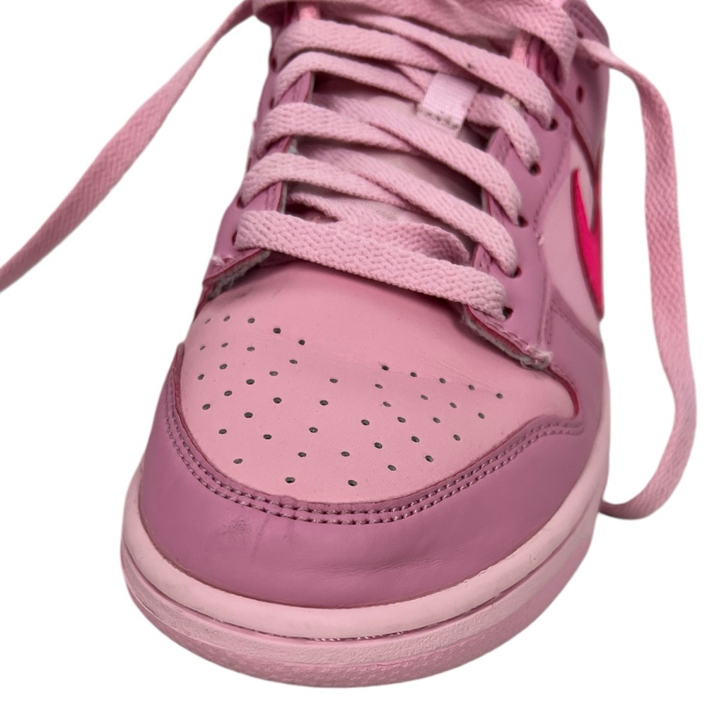 Nike Dunk Low Triple Pink DH9765-600 Womens 8 Sneaker Shoes Running Casual - Picture 14 of 16